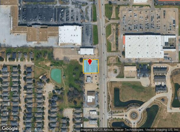 302 S Industrial Blvd, Euless, TX Parcel Map
