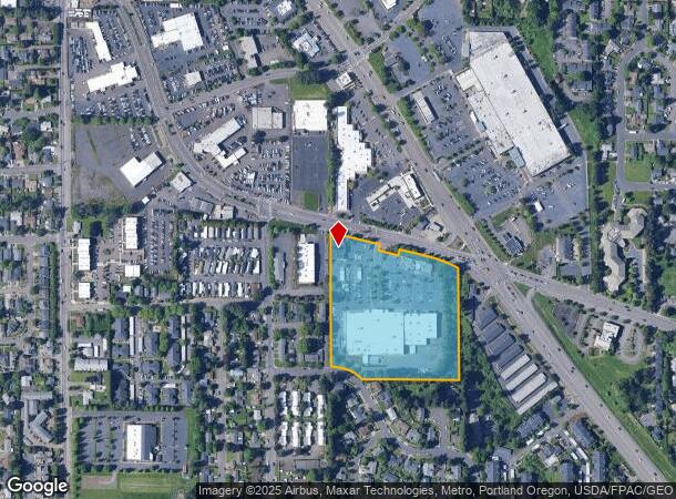  2408 E Powell Blvd, Gresham, OR Parcel Map