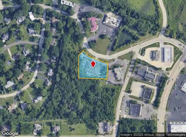 711 Willow Ln, Sleepy Hollow, IL Parcel Map