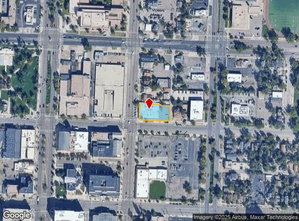  201 N Weber St, Colorado Springs, CO Parcel Map