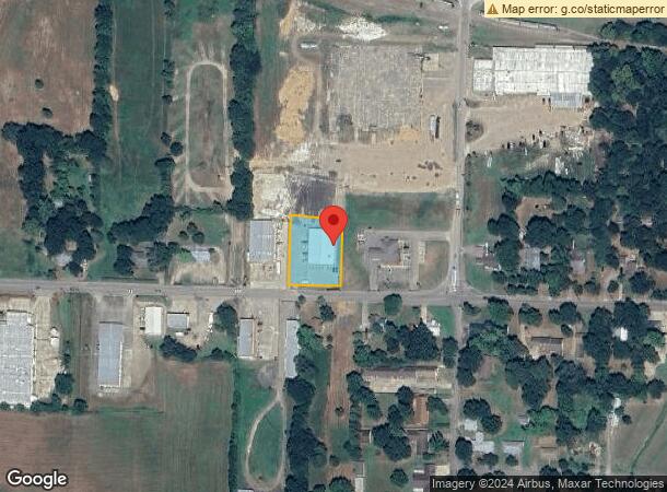  1022 W 2Nd St, Waldron, AR Parcel Map