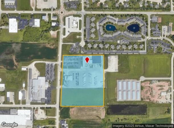  1625 S Cth Pp, De Pere, WI Parcel Map