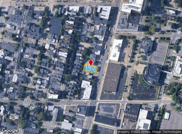 874 Main St, Buffalo, NY Parcel Map