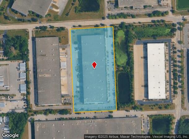 2715 Davey Rd, Woodridge, IL Parcel Map