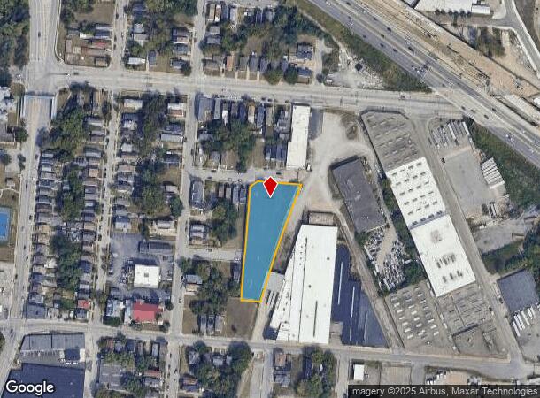 1781 Weber St, Cincinnati, OH Parcel Map