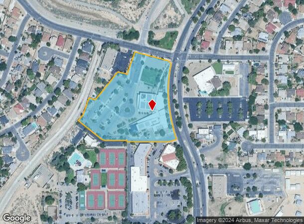  4900 Kachina St Nw, Albuquerque, NM Parcel Map