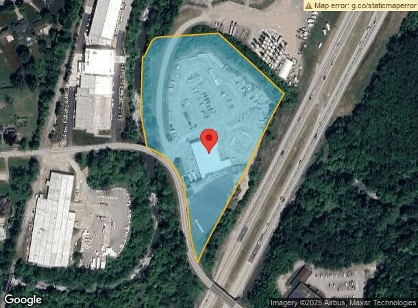  161 S Johnson Rd, Houston, PA Parcel Map