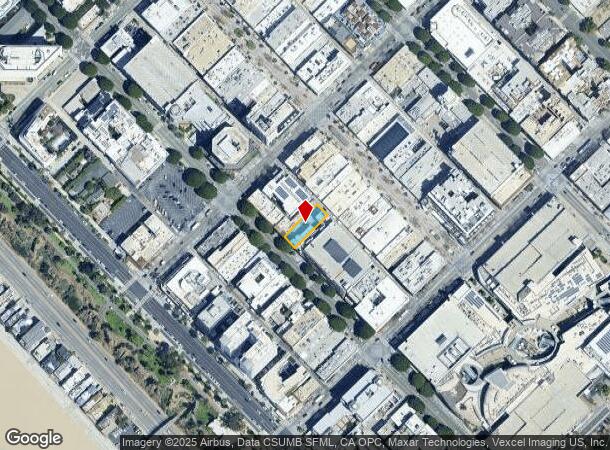  1417 2Nd St, Santa Monica, CA Parcel Map