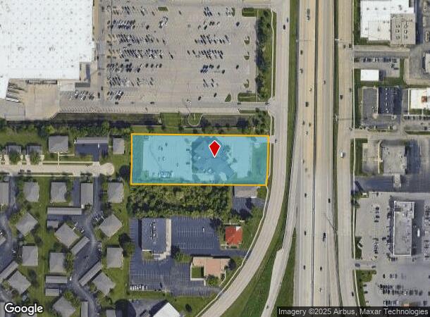 491 S Washburn St, Oshkosh, WI Parcel Map