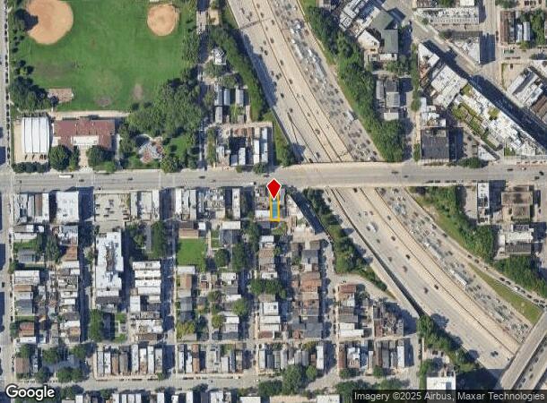  1241 W Chicago Ave, Chicago, IL Parcel Map