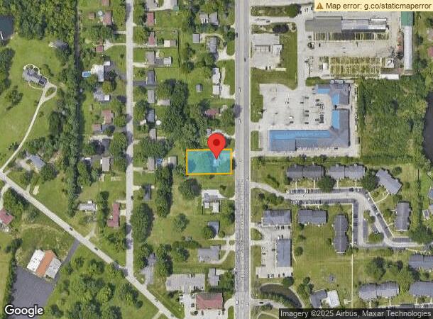  5242 S Emerson Ave, Indianapolis, IN Parcel Map