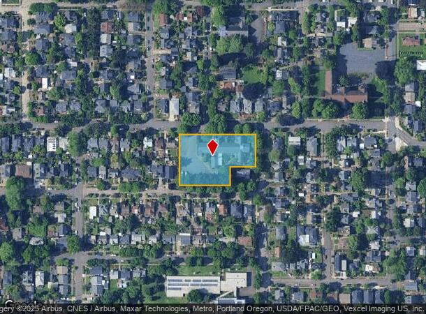  2800 Se Harrison St, Portland, OR Parcel Map