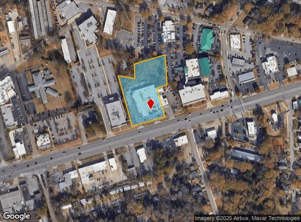  2130 W Broad St, Athens, GA Parcel Map