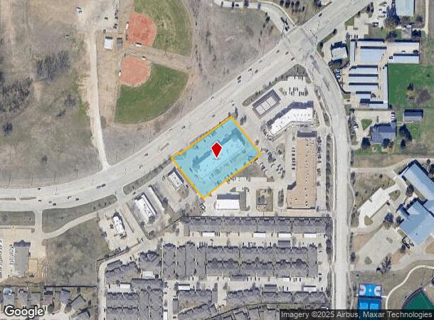  850 W Eldorado Pky, Little Elm, TX Parcel Map