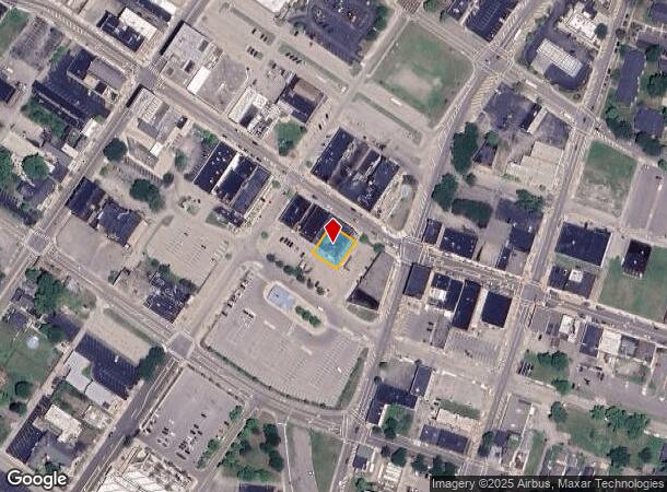  1120 Central Ave, Middletown, OH Parcel Map