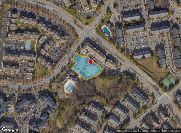  2487 Mcnair Farms Dr, Herndon, VA Parcel Map