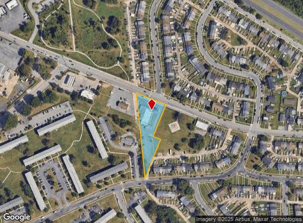  3209 N North Point Rd, Dundalk, MD Parcel Map
