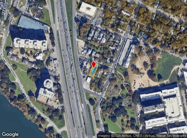 1105 Clermont Ave, Austin, TX Parcel Map
