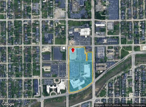 30 W Fall Creek Pw N Dr, Indianapolis, IN Parcel Map