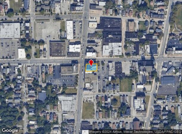  3101 W 25Th St, Cleveland, OH Parcel Map