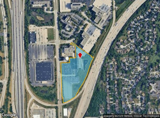  3333 Finley Rd, Downers Grove, IL Parcel Map