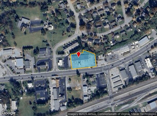 2713 W Main St, Salem, VA Parcel Map