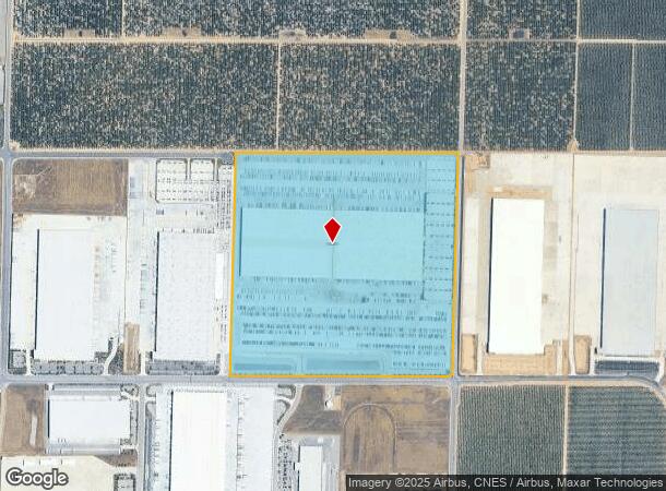 2801 Zachary Ave, Shafter, CA Parcel Map