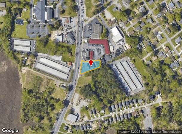  437 Battlefield Blvd N, Chesapeake, VA Parcel Map