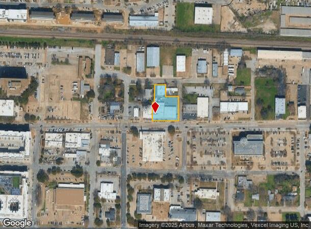 509 E Abram St, Arlington, TX Parcel Map