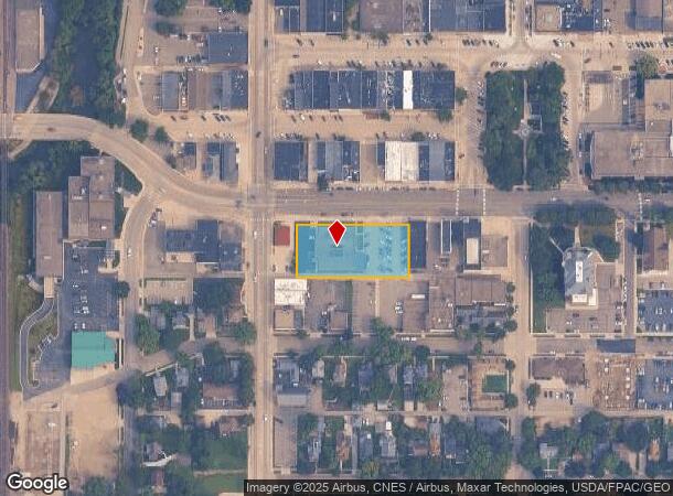  135 W Main St, Owatonna, MN Parcel Map