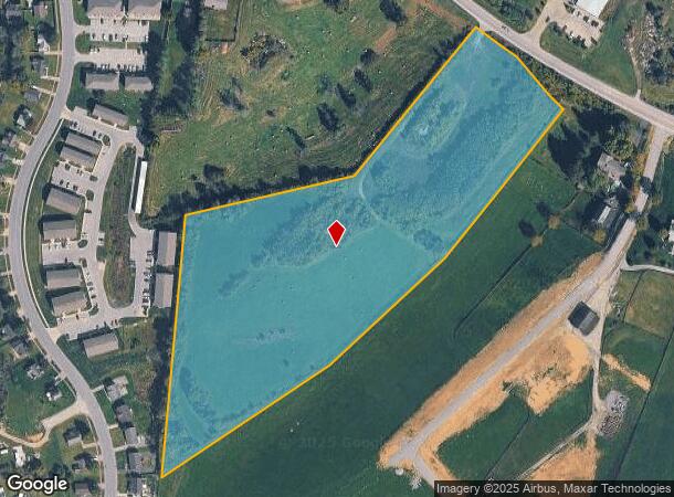  1203 Irvine Rd, Winchester, KY Parcel Map