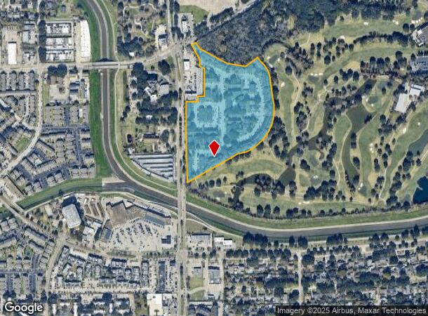 9707 S Gessner Rd, Houston, TX Parcel Map