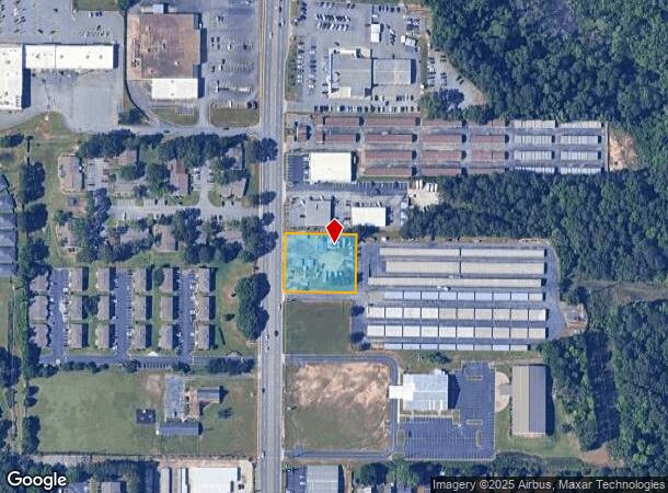  2280 Moody Rd, Warner Robins, GA Parcel Map
