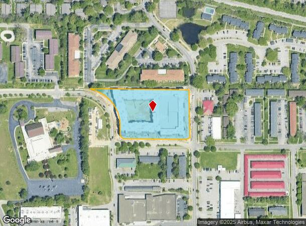 121 N Pete Ellis Dr, Bloomington, IN Parcel Map