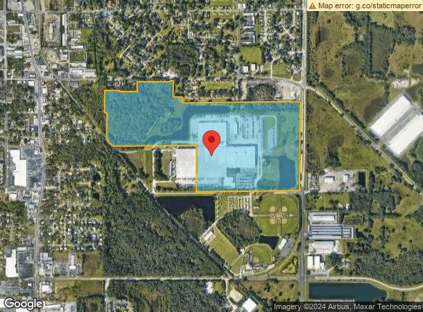  1402 Gordon Food Service Dr, Plant City, FL Parcel Map