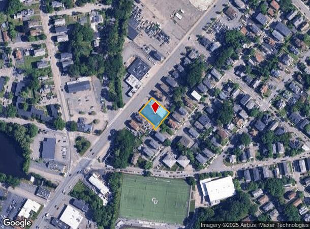  551 Park Ave, Worcester, MA Parcel Map