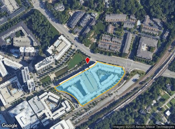  3450 Roxboro Rd Ne, Atlanta, GA Parcel Map