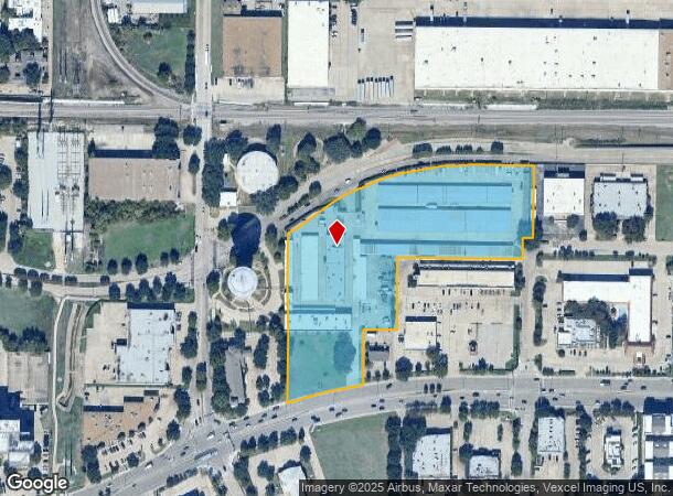 4015 Belt Line Rd, Addison, TX Parcel Map