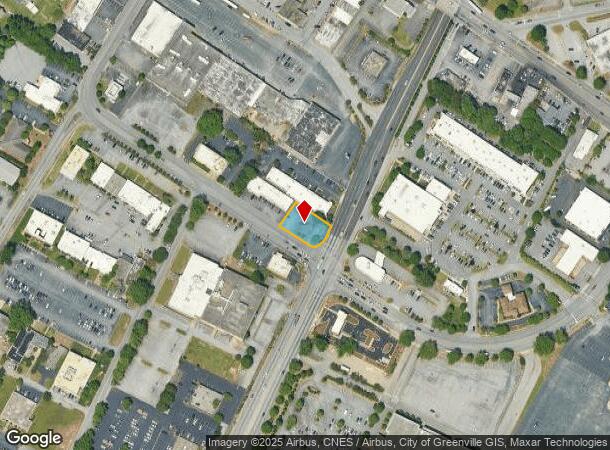  118A S Pleasantburg Dr, Greenville, SC Parcel Map