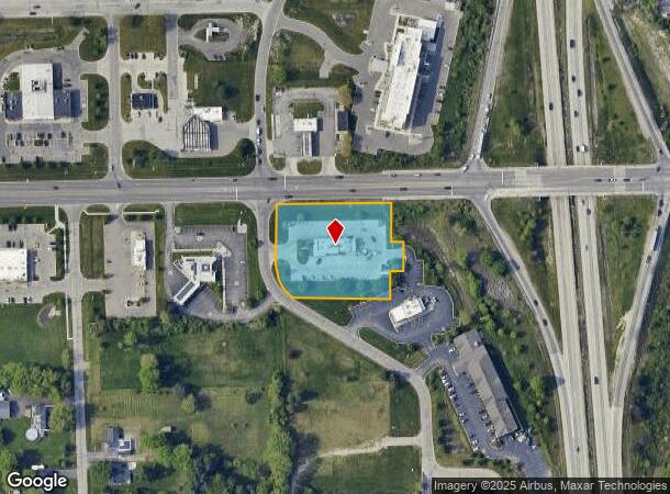  6015 Hill 23 Dr, Flint, MI Parcel Map