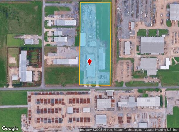 1062 Aillet Rd, Broussard, LA Parcel Map