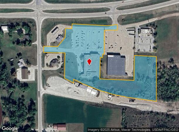 1215 141St St, Perry, IA Parcel Map