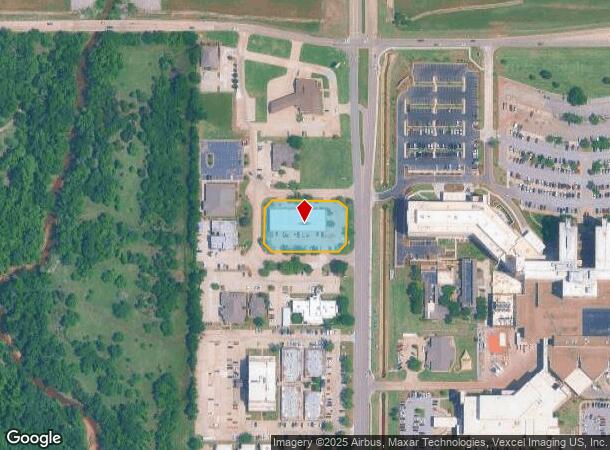 13509 N Meridian Ave, Oklahoma City, OK Parcel Map