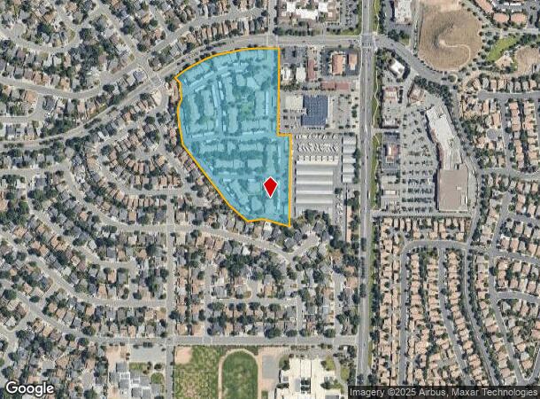  1855 Baring Blvd, Sparks, NV Parcel Map