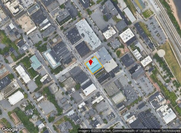  1010 Main St, Lynchburg, VA Parcel Map