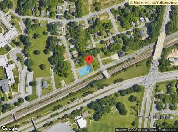  1113 Washington St, High Point, NC Parcel Map