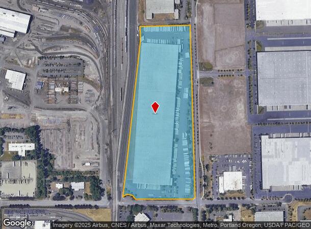  14005 N Columbia Blvd, Portland, OR Parcel Map