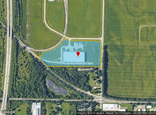 1225 Rail Way, Cedar Falls, IA Parcel Map