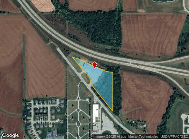 2903 Hazel Rd, Syracuse, NE Parcel Map