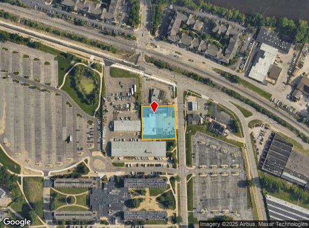  877 Ann St, Ypsilanti, MI Parcel Map